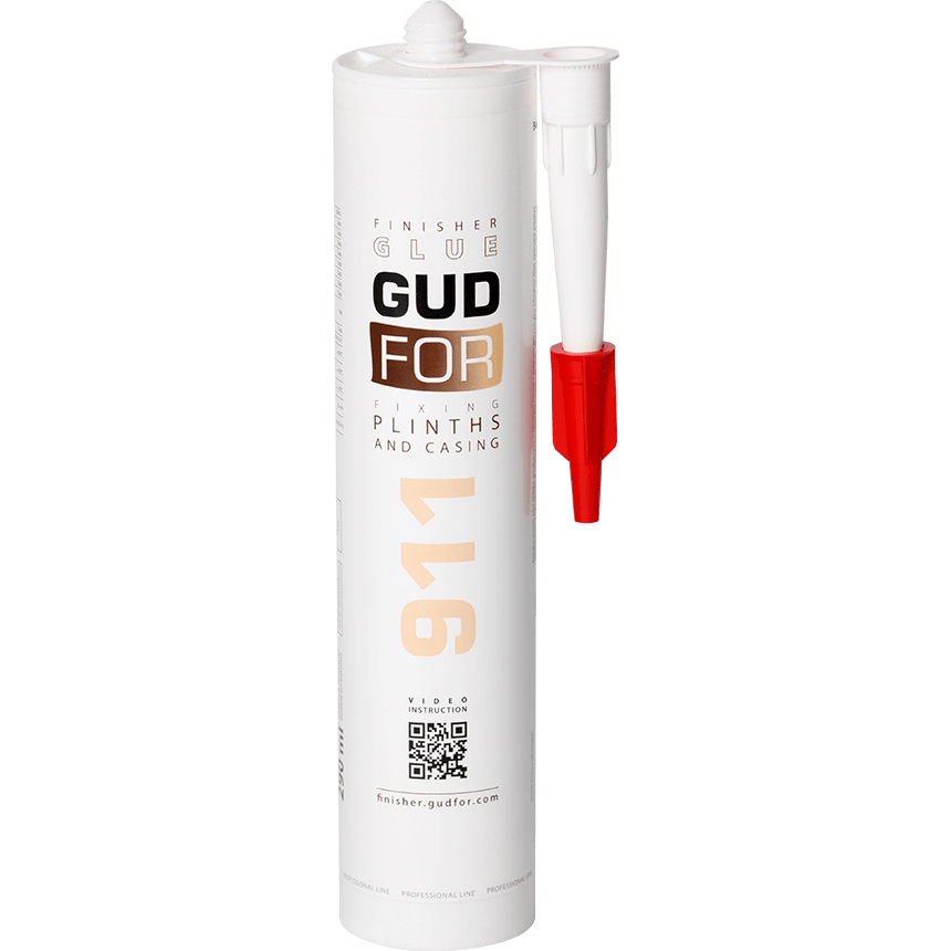 GUDFOR 911 finishing master's glue for skirting boards and edging