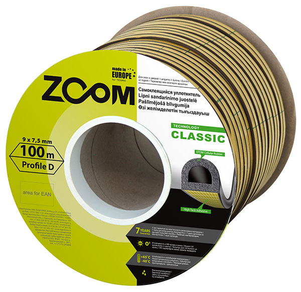 ZOOM Self-adhesive sealing strip D Classic