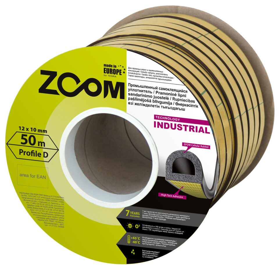 ZOOM Industrial sealing strip D 12x10