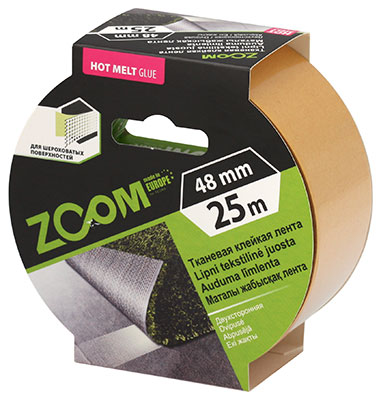 ZOOM Double-sided textile tape