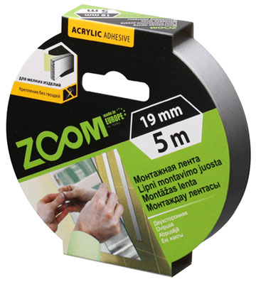 ZOOM Double-sided mounting tape