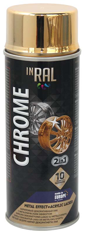 INRAL Spray paints CHROME