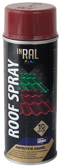 INRAL Aerozoliniai dažai ROOF spray