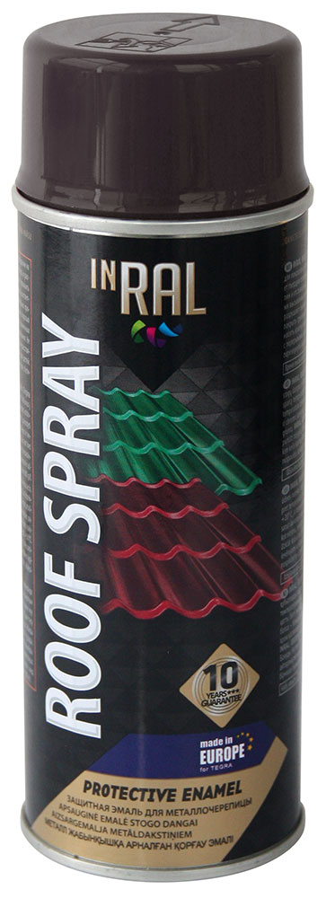 INRAL Aerozoliniai dažai ROOF spray