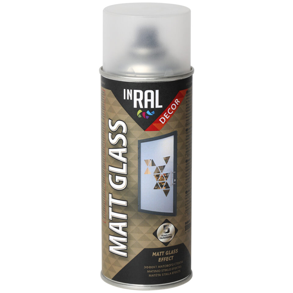INRAL Spray paints DECOR MATT GLASS