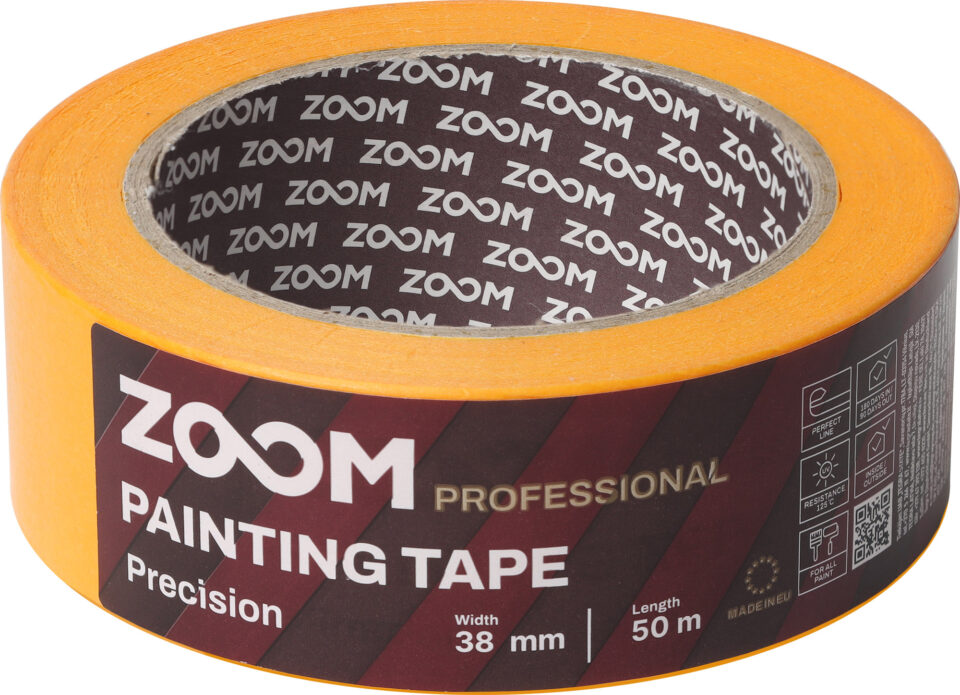 ZOOM Profesionali dažymo juosta PRECISION 38mm x 50m