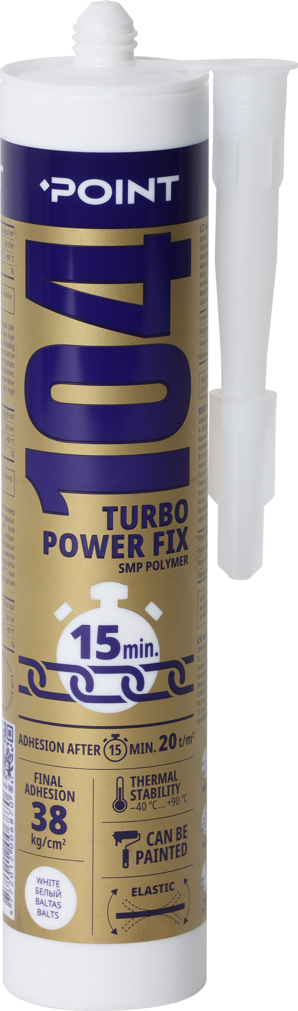 104 TURBO FAST & STRONG FIX extremely fast and strong hybrid adhesive and sealant