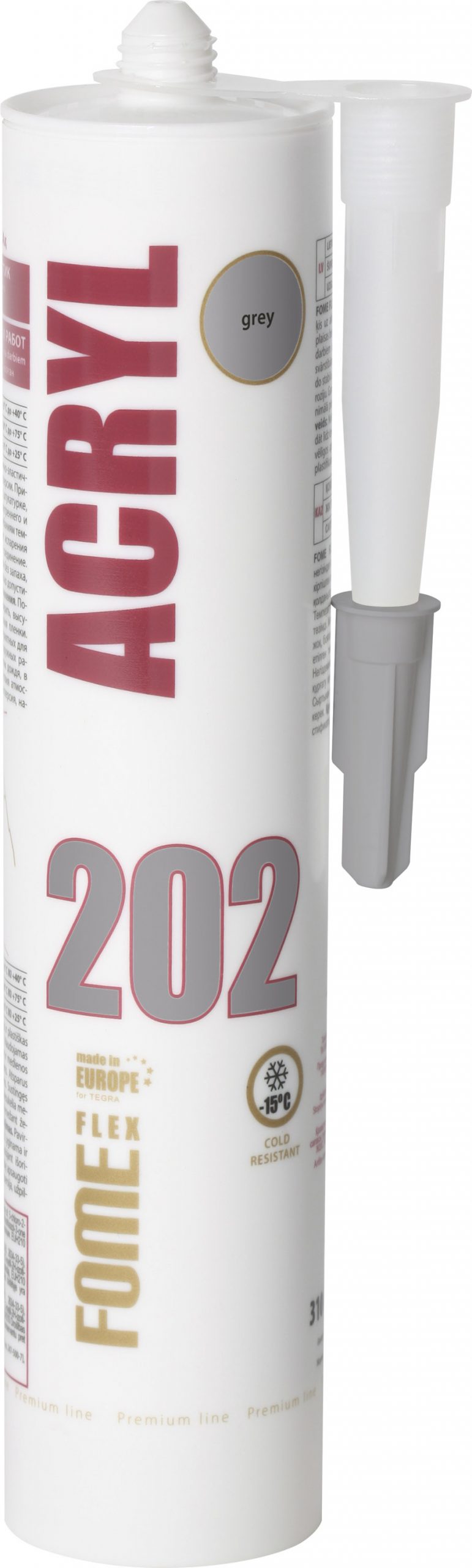 ACRYL 202 grey acrylic sealant