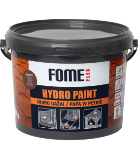 FOME FLEX HYDRO PAINT, hidro dažai, ruda RAL8017, 3 kg