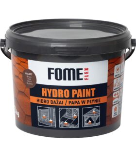FOME FLEX HYDRO PAINT, hidro dažai, ruda RAL8017, 3 kg