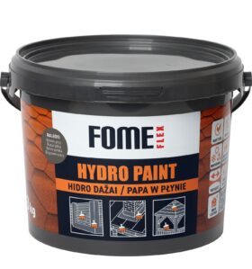 FOME FLEX HYDRO PAINT, Brown Grey RAL8019, 3 kg