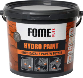 FOME FLEX HYDRO PAINT, Brown Grey RAL8019, 6 kg