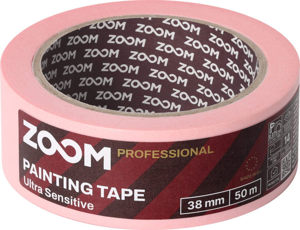 ZOOM Profesionali dažymo juosta ULTRA SENSITIVE, 38 mm x 50 m
